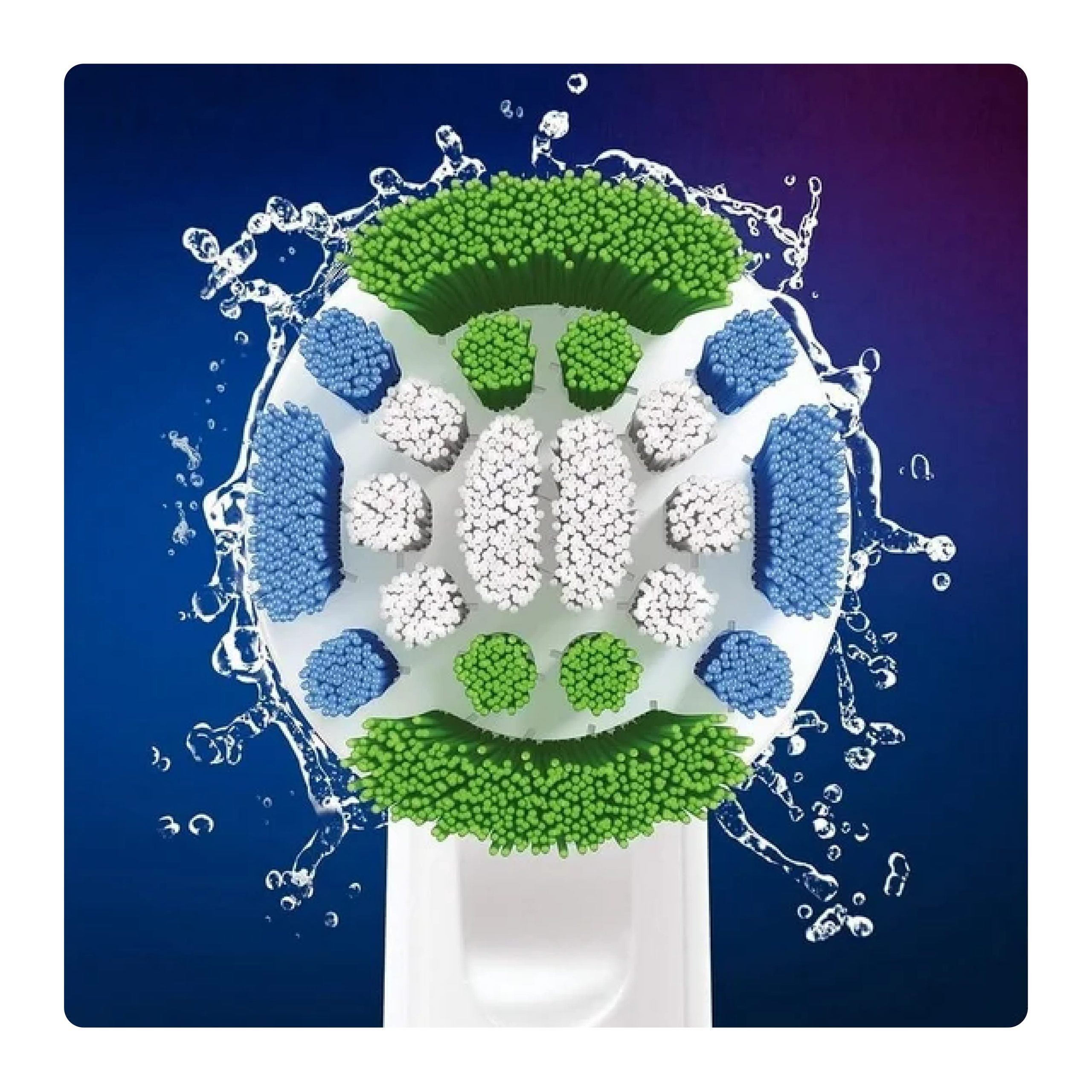 Oral B Pro Battery Precision Clean 成人電動牙刷(黑色):圖片 2